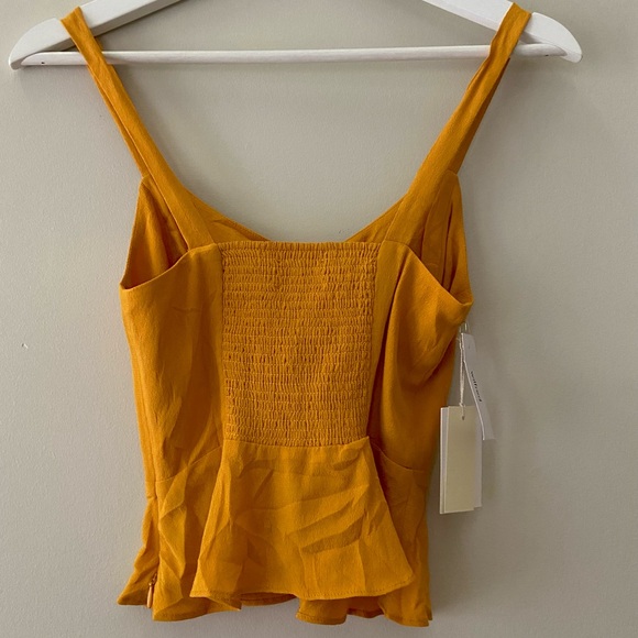 WILFRED GOLDEN FLOWER POPLIN TOP - Picture 3 of 5